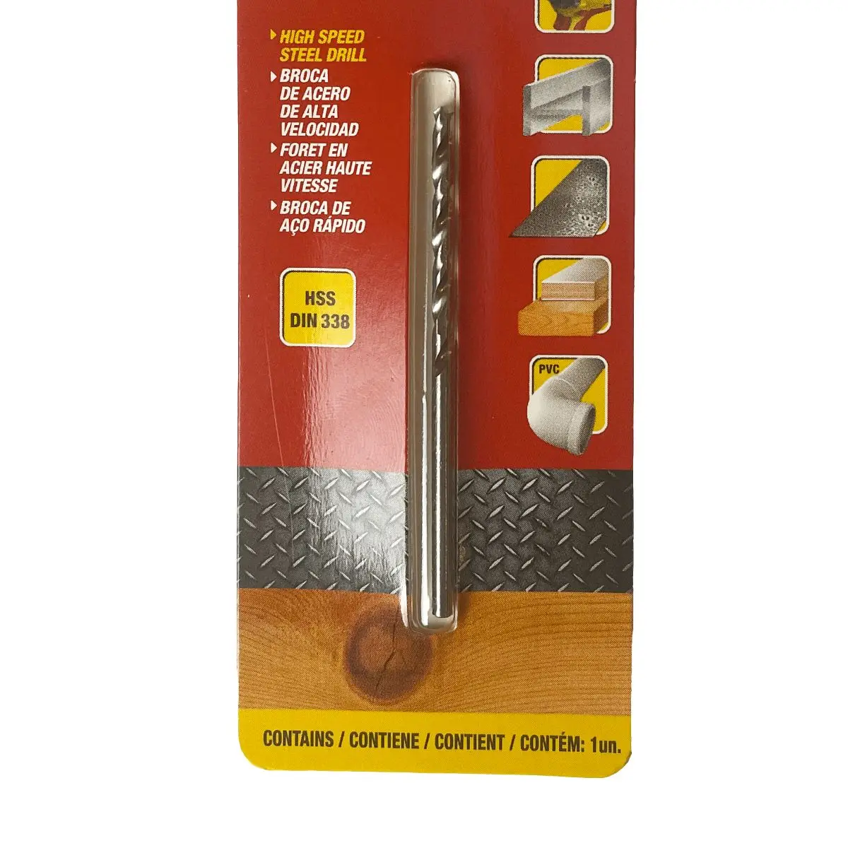 Produktfoto 1 von Starrett KBAR HSS Spiralbohrer 2.5mm x 57 mm, Anschliffwinkel 130°