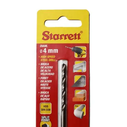 Produktfoto 1 von Starrett Bohrer HSS 75mm 4 mm