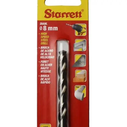 Produktfoto 1 von Starrett Bohrer HSS 117mm 8 mm
