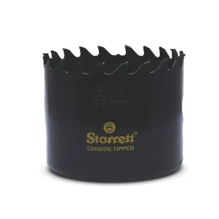 Starrett, Ø 57 mm Wolframcarbid Lochsäge 7-Stk. / Bohrtiefe 41 mm