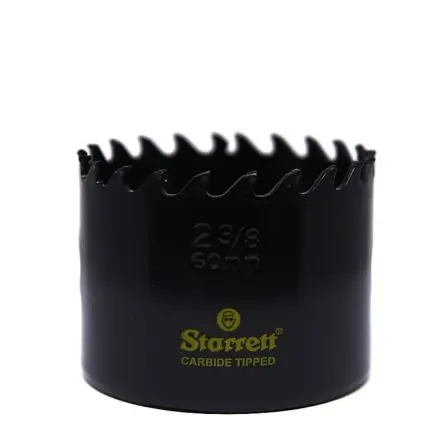 Produktfoto 1 von Starrett, Ø 60 mm Wolframcarbid Lochsäge / Bohrtiefe 41 mm