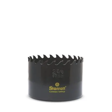 Produktfoto 1 von Starrett, Ø 67 mm Wolframcarbid Lochsäge 8-Stk. / Bohrtiefe 41 mm