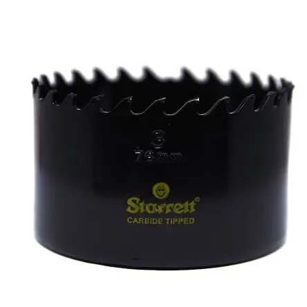 Produktfoto 1 von Starrett, Ø 76 mm Wolframcarbid Lochsäge / Bohrtiefe 41 mm