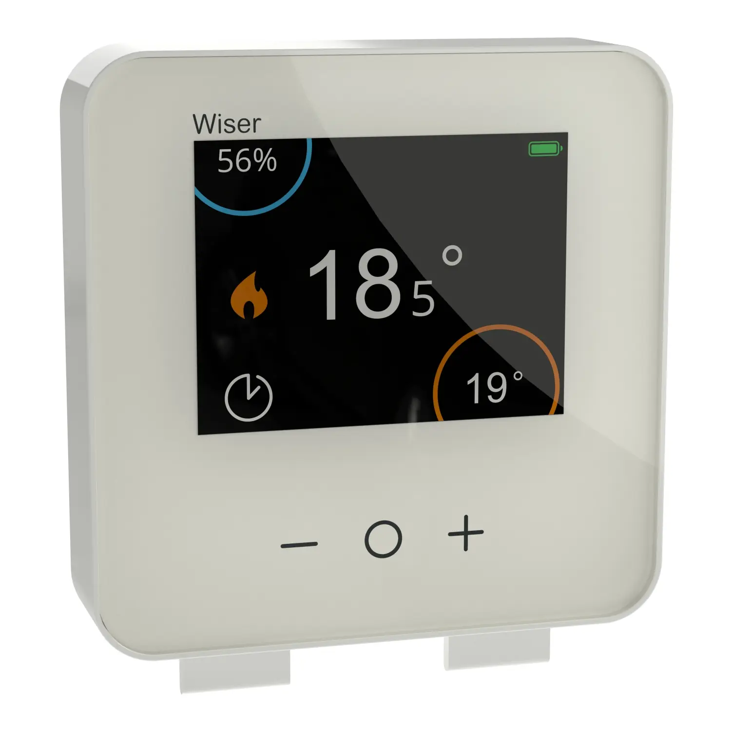 Produktfoto 1 von Schneider Electric Wiser Thermostat, 50 °C, 0 °C 1.5 V