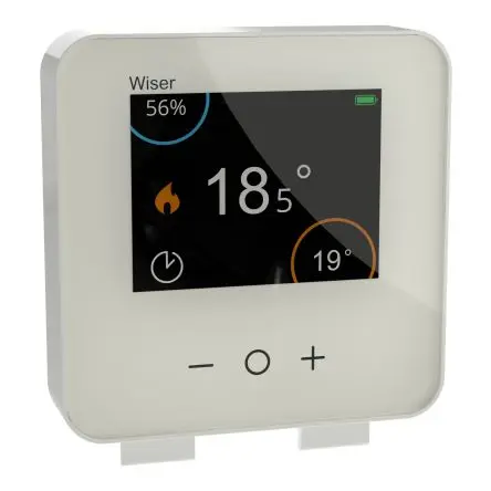 Schneider Electric Wiser Thermostat, 50 °C, 0 °C 1.5V