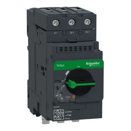 Produktfoto 1 von Schneider Electric TeSyS GV Motorschutzschalter, 65A Motor-Controller 230V x 55 mm mit Thermomagnetisch