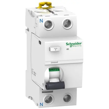 Produktfoto 1 von Schneider Electric Acti9 iID FI-Schutzschalter, 2-polig, 40A, 30 mA Typ A-SI Acti9 EN/IEC 61008-1