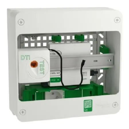 Produktfoto 1 von Schneider Electric Resi9 Telefondose Weiß