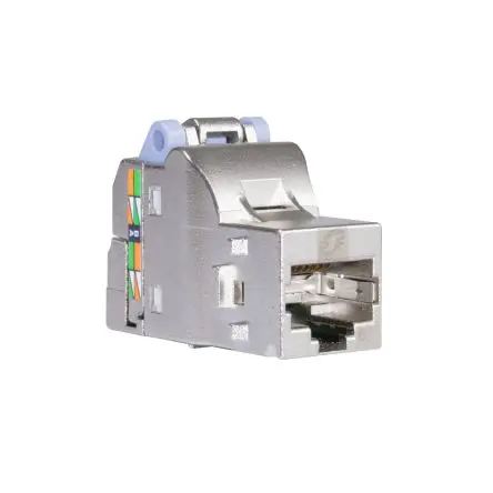Produktfoto 1 von Schneider Electric LexCom Home Buchse Kat. 6 RJ45 Buchsenleiste, 1-Port 1-polig Abgeschirmt Steckhülse Rechteckig
