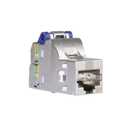 Produktfoto 1 von Schneider Electric LexCom Home Buchse RJ45 Buchsenleiste, 1-Port 1-polig Abgeschirmt Steckhülse Rechteckig