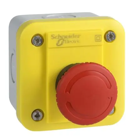 Produktfoto 1 von Schneider Electric Harmony XALE Steuerstation-Schalter Rot, IP 54 ABS, 250V / 0,6A Gelb Ø 22mm