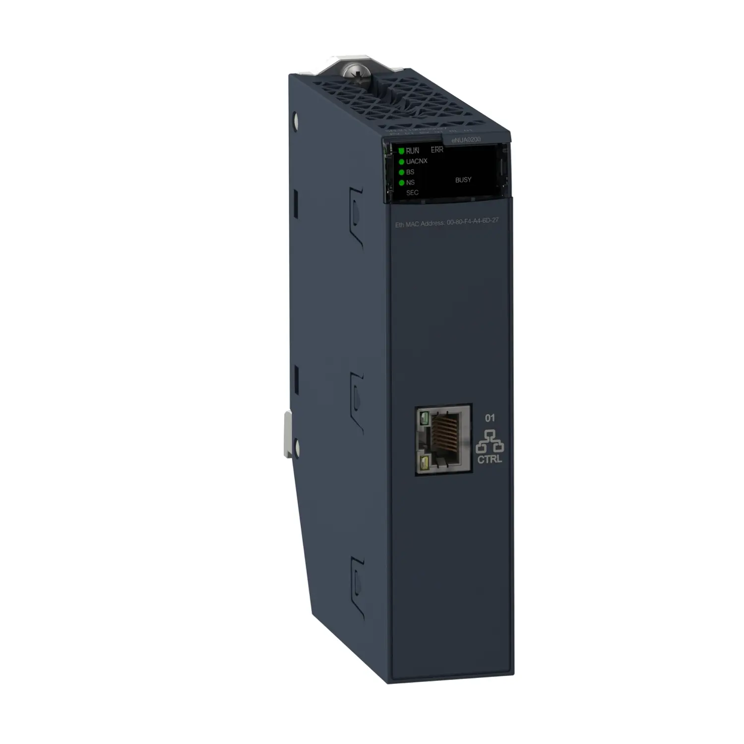 Produktfoto 1 von Schneider Electric BMEN Kommunikationsmodul für Ethernet + X-Bus Gestell 24 V DC