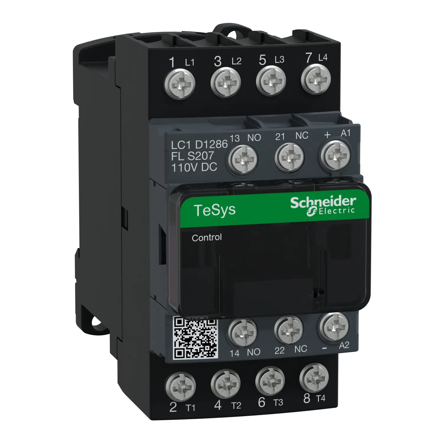 Produktfoto 1 von Schneider Electric LC1D Schütz 110 V dc-Spule, 4-polig, 440V / 25 A 2 Schließer/2 Öffner