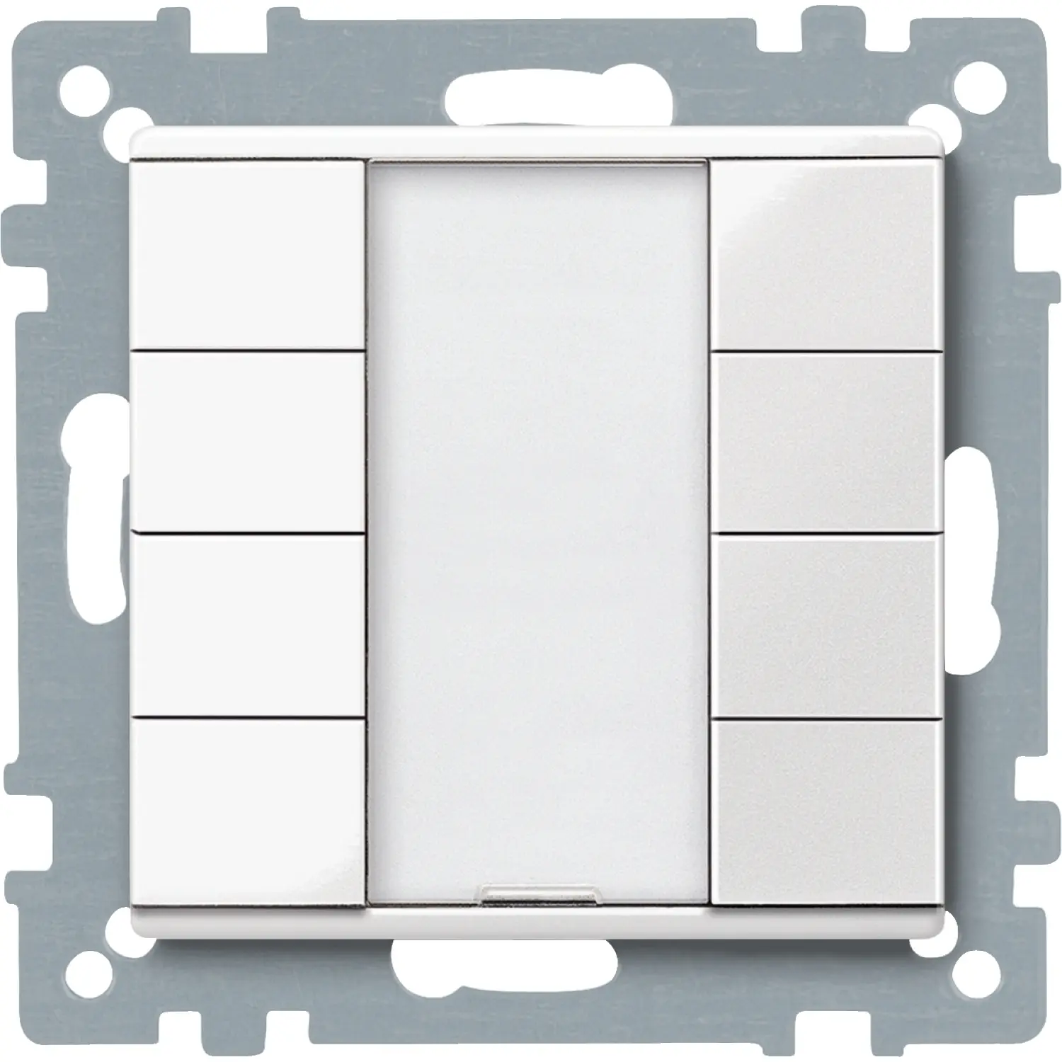 Produktfoto 1 von Schneider Electric KNX Druckschalter Weiß Panel Ø 22 mm, IP20