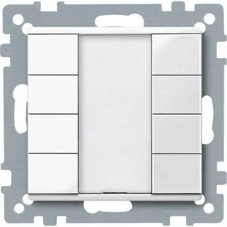 Produktfoto 1 von Schneider Electric KNX Druckschalter Weiß Panel Ø 22 mm, IP20