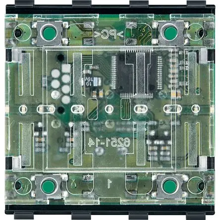Produktfoto 1 von Schneider Electric KNX Druckschalter Panel, IP20