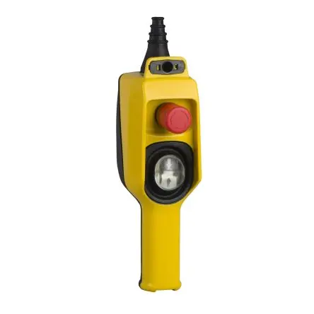 Produktfoto 1 von Schneider Electric Jump Harmony Steuerstation-Schalter Rot Polypropylen, IP65 Gelb