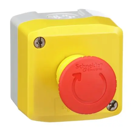 Produktfoto 1 von Schneider Electric Harmony Drucktasten-Kompletteinheit, Ø 22 mm, 1-poliger Umschalter, Gelb IP67, IP66, IP69K,