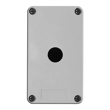 Produktfoto 1 von Schneider Electric Harmony Steuerstation-Gehäuse, 1 x Ø 22 mm, Grau, Glasfaser, IP65, IP69K, IP69
