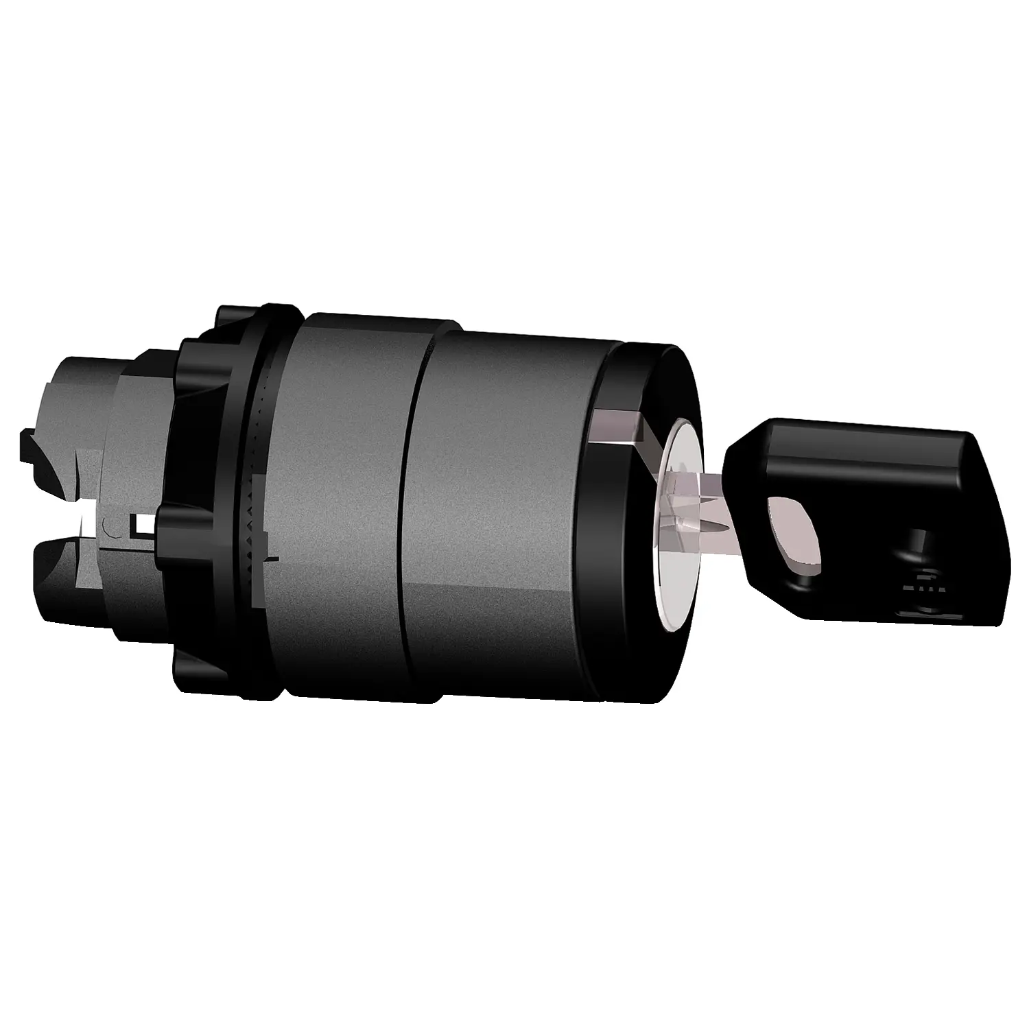 Produktfoto 1 von Schneider Electric Harmony XB5 Wahlschalter 22 mm 2 Positionen Rastend IP69, IP40, IP66, IP69K
