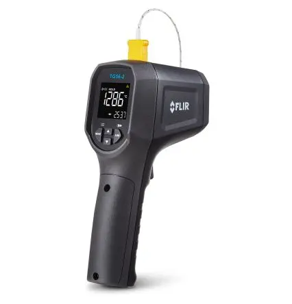 Produktfoto 1 von FLIR TG-56 Infrarot Thermometer, -30 °C 30:1, bis 1300 °C, ±1.0, °C, Fahrenheit, F Für Körpertemperaturmessung geeignet