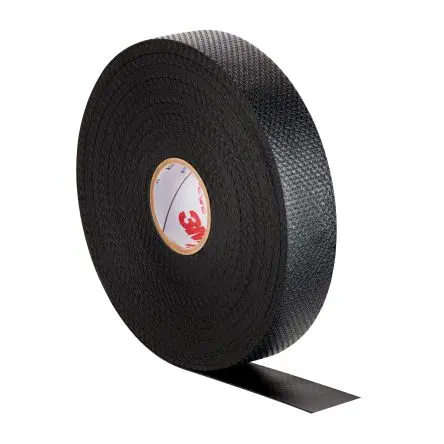 Produktfoto 1 von 3M Rubber Splicing Tape Ethylen-Propylen-Gummi Isolierband Schwarz, Stärke 0.76 mm x 38.1mm x 9.1 m bis 90 °C