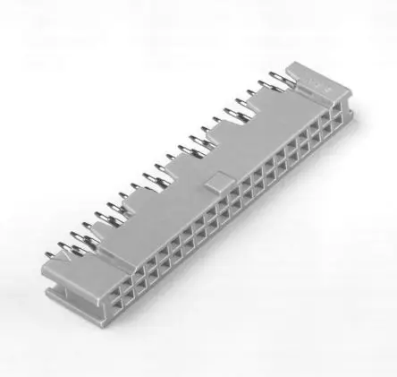 Produktfoto 1 von 3M 8500 Leiterplattenbuchse Gerade, 34-polig / 2-reihig, Raster 0.1 mm Raster Platine, Platine-Platine, Kabel-Platine,