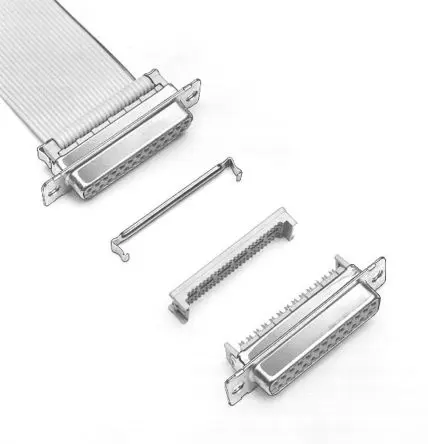Produktfoto 1 von 3M 8300 D-Sub-Steckverbinder Gerade, 15-polig 1.384 mm Raster, Draht Buchse
