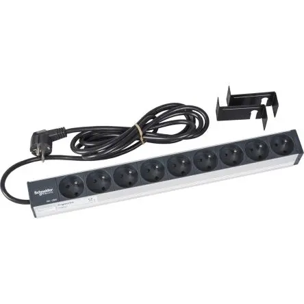 Produktfoto 1 von Schneider Electric Actassi Verlängerungskabeltrommel, 9-fach, 2P + E 230V