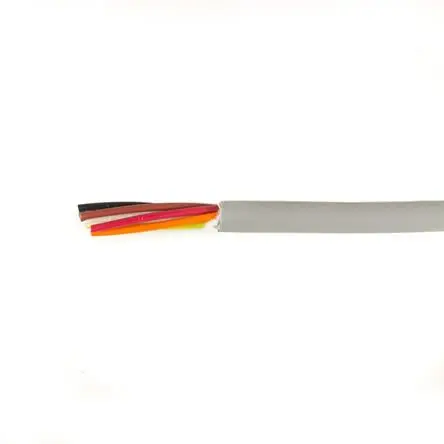 Produktfoto 1 von Alpha Wire ECO Multicore-Kabel, 2-adrig 0.81mm² 20 Grau Ungeschirmt, 1000 ft, Modifizierter Polyphenylen-Ether