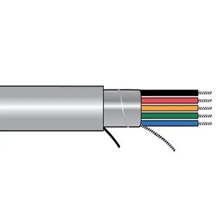 Produktfoto 1 von Alpha Wire Xtra-Guard 1 Performance Cable Twisted-Pair-Kabel, 2-paarig 2.4828 to 2 mm² 1000 ft Polyvinylchlorid isoliert