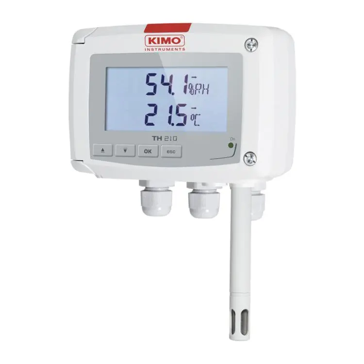 Produktfoto 1 von KIMO TH210 Hygrometer, Typ Thermo-Hygrometer ±1.5 %RH, absolut 100 °C / 100 %RH, ±0.25°C