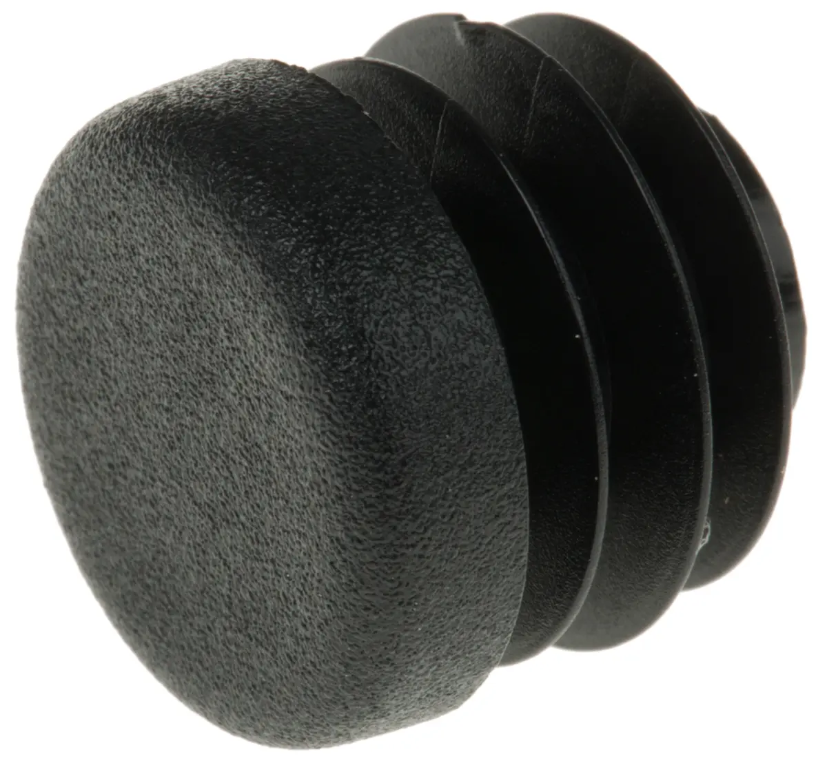 Produktfoto 1 von Rose+Krieger Polyethylen Runde Endkappe Schwarz