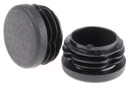 Produktfoto 1 von Rose+Krieger Polyethylen Runde Endkappe Schwarz