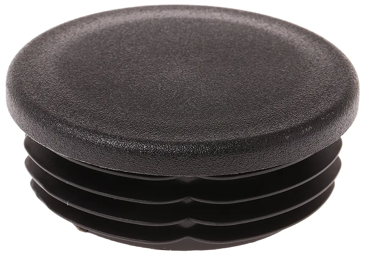 Produktfoto 1 von Rose+Krieger Polyethylen Runde Endkappe Schwarz