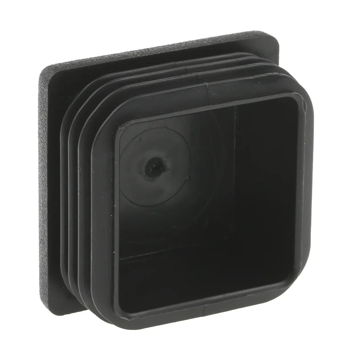 Produktfoto 1 von Rose+Krieger Polyethylen Endkappe, quadratisch Schwarz