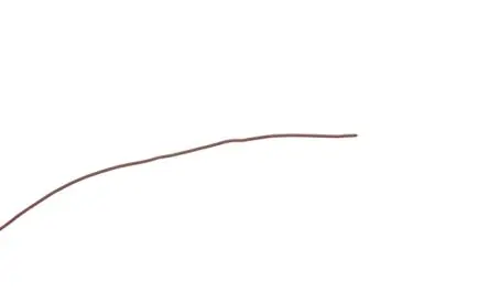 Produktfoto 1 von MICROWIRES UCA Schaltdraht, 28 AWG 50 m Braun Ø 0.65 mm 19 Litzen Perfluoralkoxyalkan