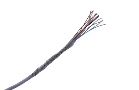 MICROWIRES TAU-2619 Netzkabel, 12-adrig Weiß /Ø 3.71 mm Außen-ø , 50 m 200 °C, 600V, Perfluoralkoxy