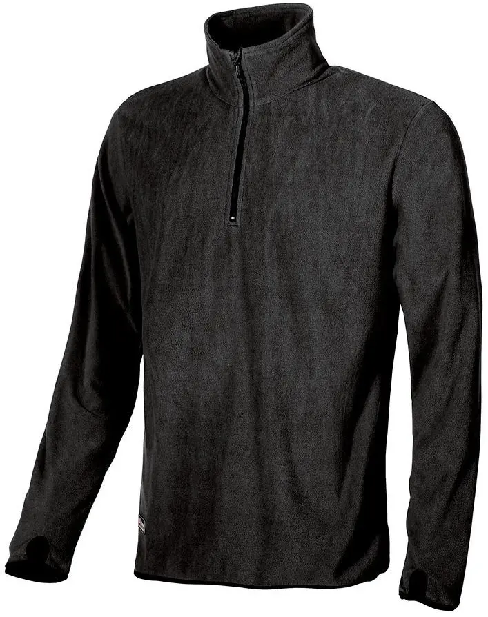 UPower ARTIC Herren Sweatshirt, 100 % Polyester Grau Halb-Reißverschluss, Größe 3XL