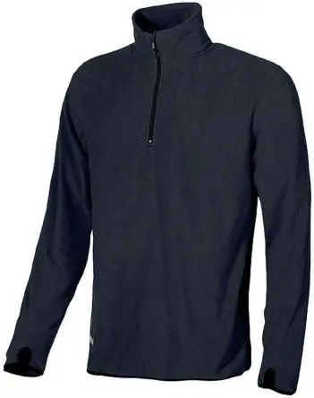 Produktfoto 1 von UPower ARTIC Herren Sweatshirt, 100 % Polyester Blau Halb-Reißverschluss, Größe 2XL