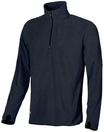 Produktfoto 1 von UPower ARTIC Herren Sweatshirt, 100 % Polyester Blau Halb-Reißverschluss, Größe 3XL