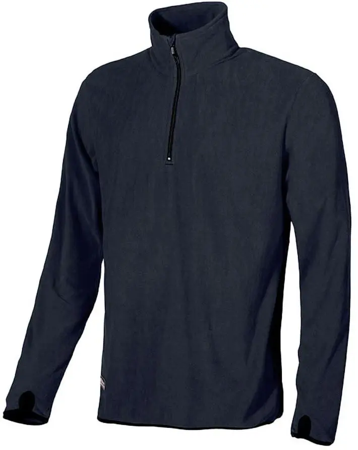 Produktfoto 1 von UPower ARTIC Herren Sweatshirt, 100 % Polyester Blau Halb-Reißverschluss, Größe M