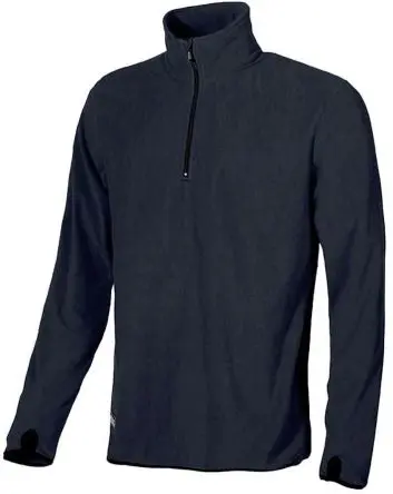 Produktfoto 1 von UPower ARTIC Herren Sweatshirt, 100 % Polyester Blau Halb-Reißverschluss, Größe M