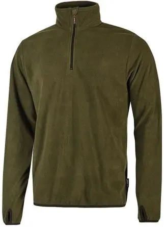 Produktfoto 1 von UPower ARTIC Herren Sweatshirt, 100 % Polyester Grün Halb-Reißverschluss, Größe 2XL