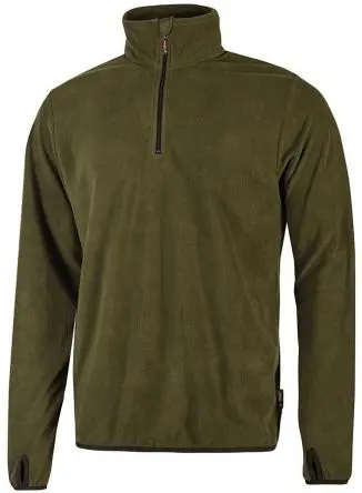 Produktfoto 1 von UPower ARTIC Herren Sweatshirt, 100 % Polyester Grün Halb-Reißverschluss, Größe 3XL