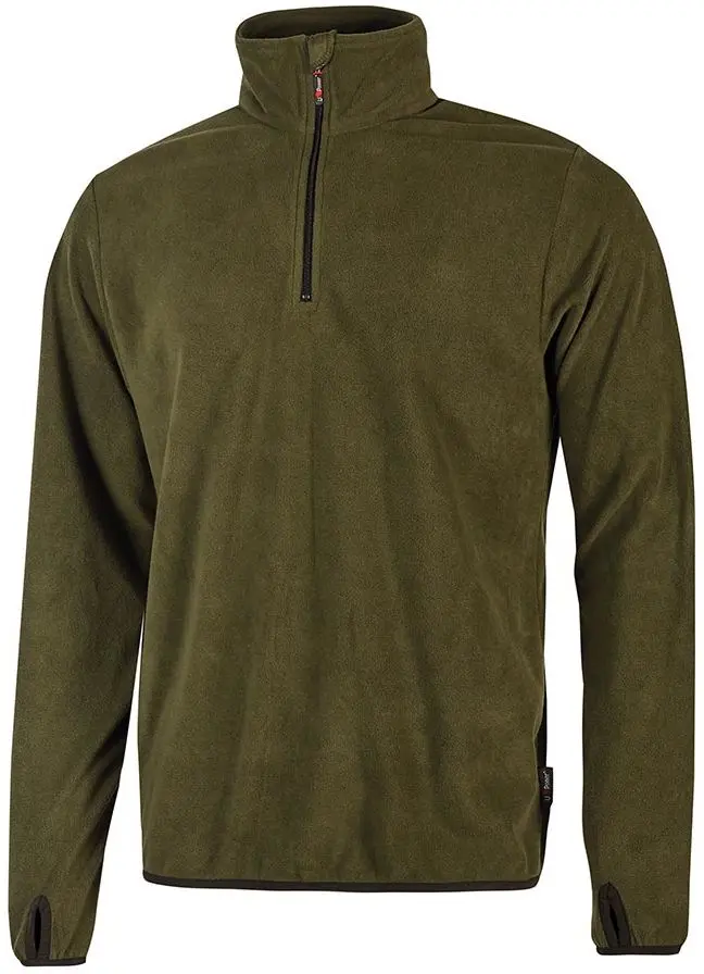 Produktfoto 1 von UPower ARTIC Herren Sweatshirt, 100 % Polyester Grün Halb-Reißverschluss, Größe S