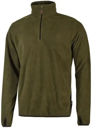 Produktfoto 1 von UPower ARTIC Herren Sweatshirt, 100 % Polyester Grün Halb-Reißverschluss, Größe S