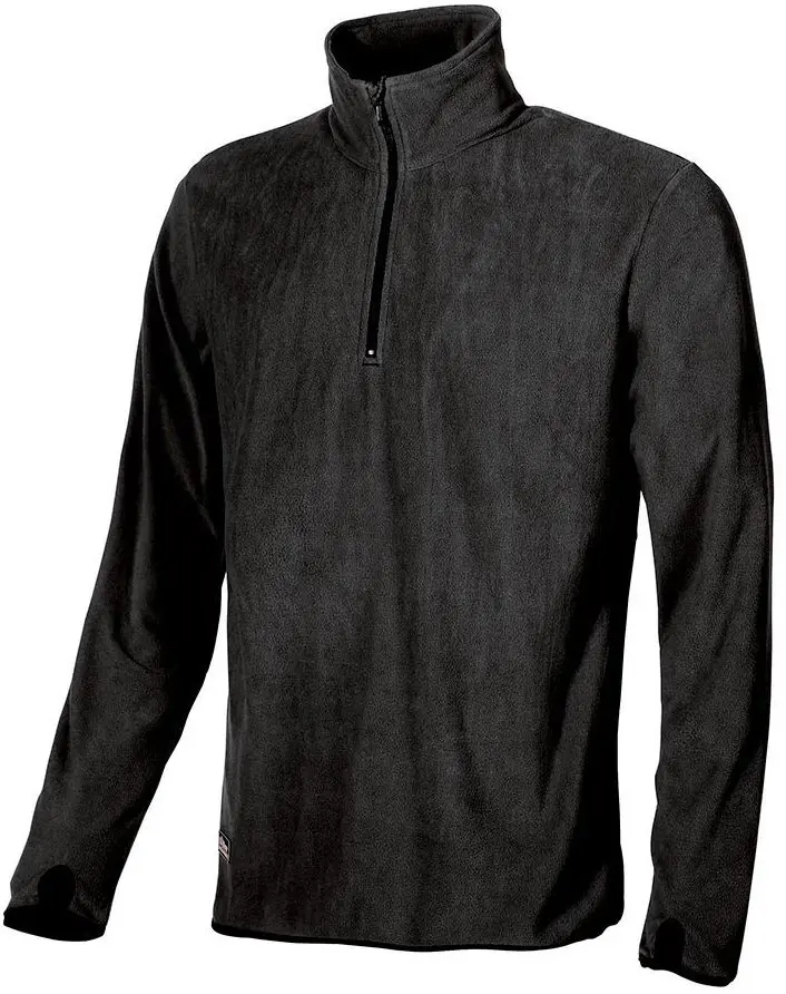 UPower ARTIC Herren Sweatshirt, 100 % Polyester Grau Halb-Reißverschluss, Größe 4XL