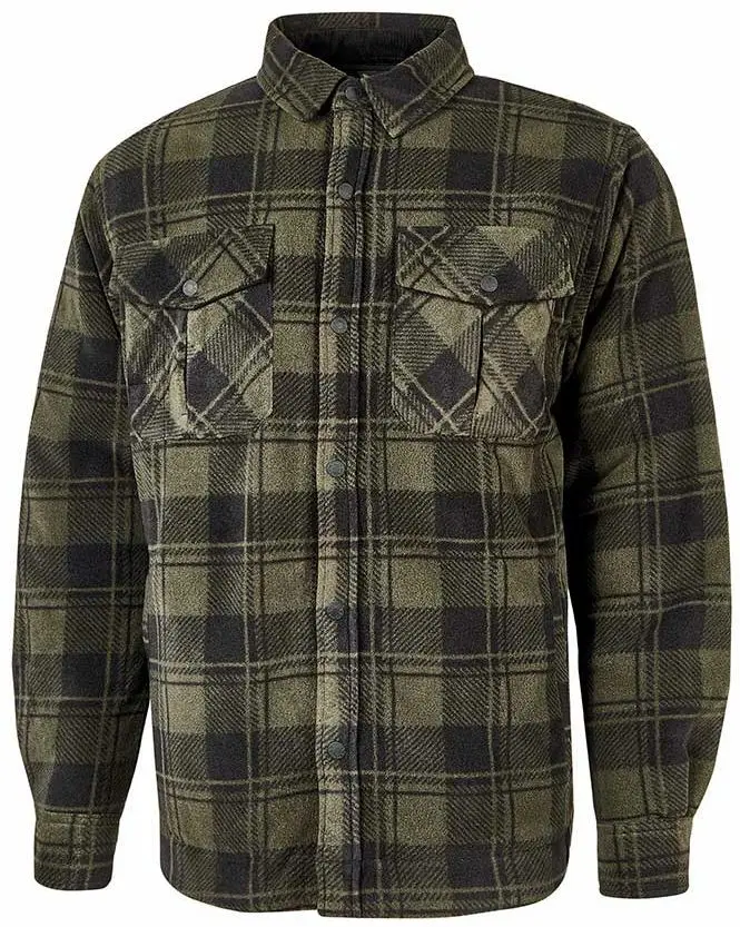 Produktfoto 1 von UPower WILLOW Herren Fleece-Jacke, 100 % Polyester Grün Taste, Größe 4XL