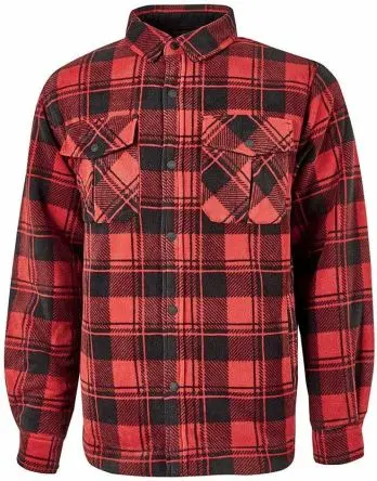 Produktfoto 1 von UPower WILLOW Herren Fleece-Jacke, 100 % Polyester Rot Taste, Größe 4XL
